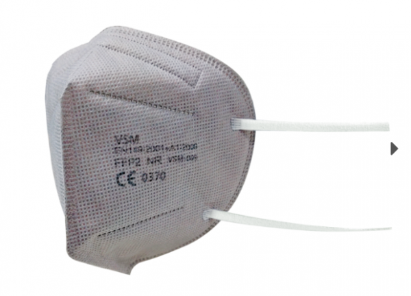 FFP2 Premium plus Maske mit antimikrobiellem Kupfergewebe - 25 Stück Verpackung - Made in Germany -